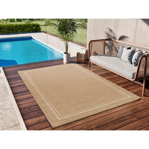 Beżowy dywan odpowiedni na zewnątrz 120x170 cm Guinea Beige – Universal-image-1