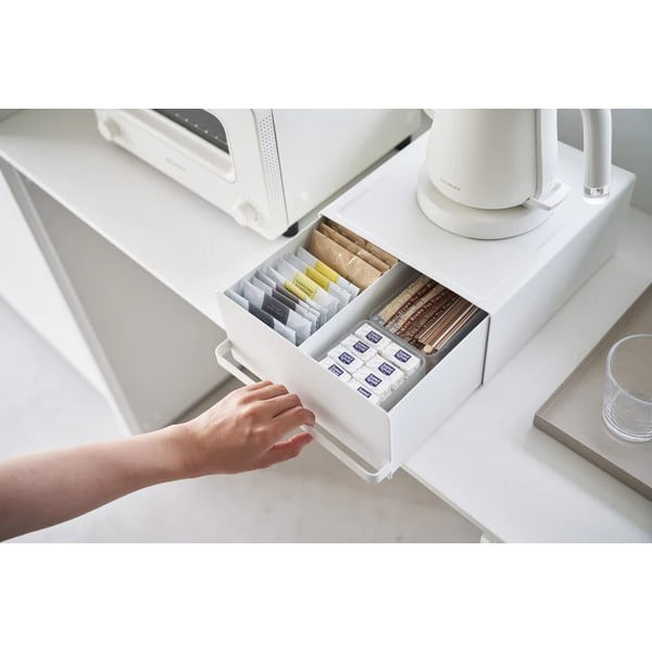 Białe pudełko na herbatę Tower – YAMAZAKI-image-1