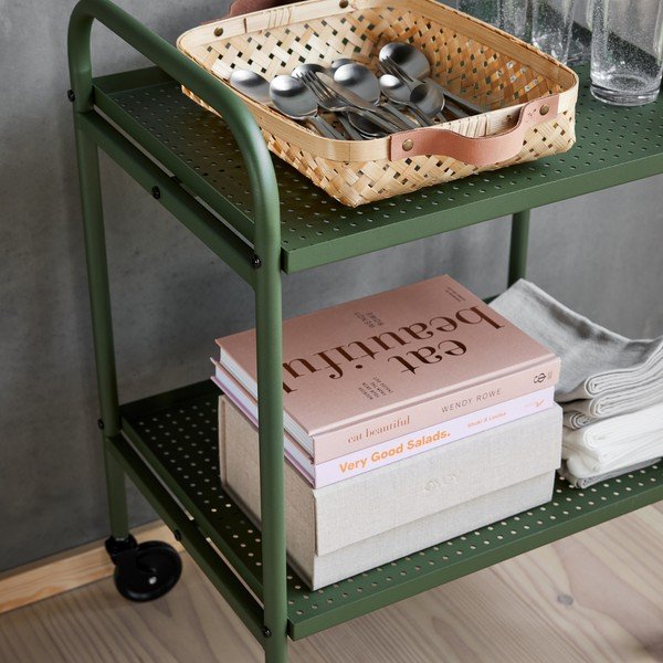 Stalowy barek na kółkach 37,5x52 cm Maki – OYOY Living Design-image-2