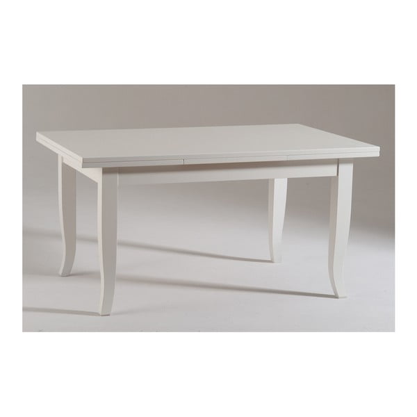 Biały stół rozkładany do jadalni Castagnetti Piatto, 160 cm