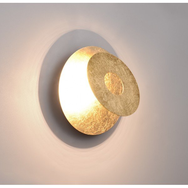 Kinkiet LED w kolorze złota Leano – Trio-image-1