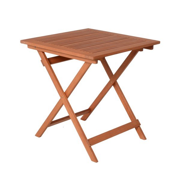 Stół ogrodowy z litego drewna eukaliptusowego 70,5x70,5 cm Pasaneda – Garden Pleasure