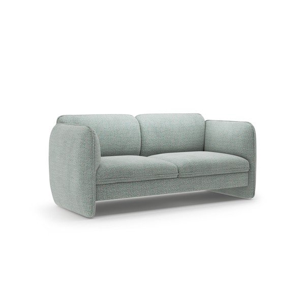 Niebieska sofa z tkaniny szenilowej 168 cm Georgia – Micadoni -image-2