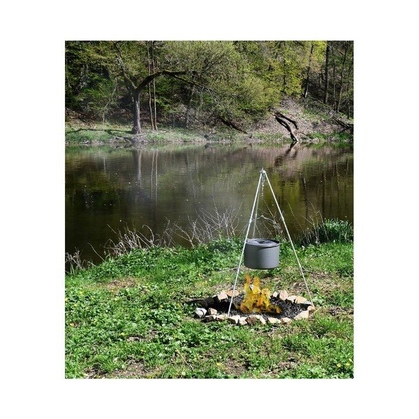 Składany stojak aluminiowy na kociołek Cattara, wys. 86 cm-image-4