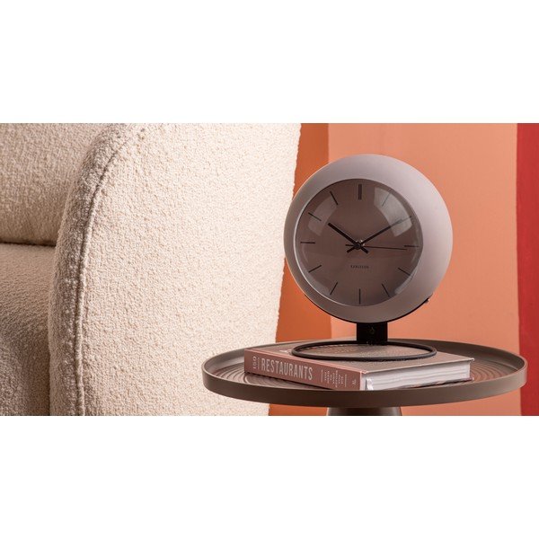 Zegar stołowy ø 21 cm Nirvana Globe – Karlsson-image-1