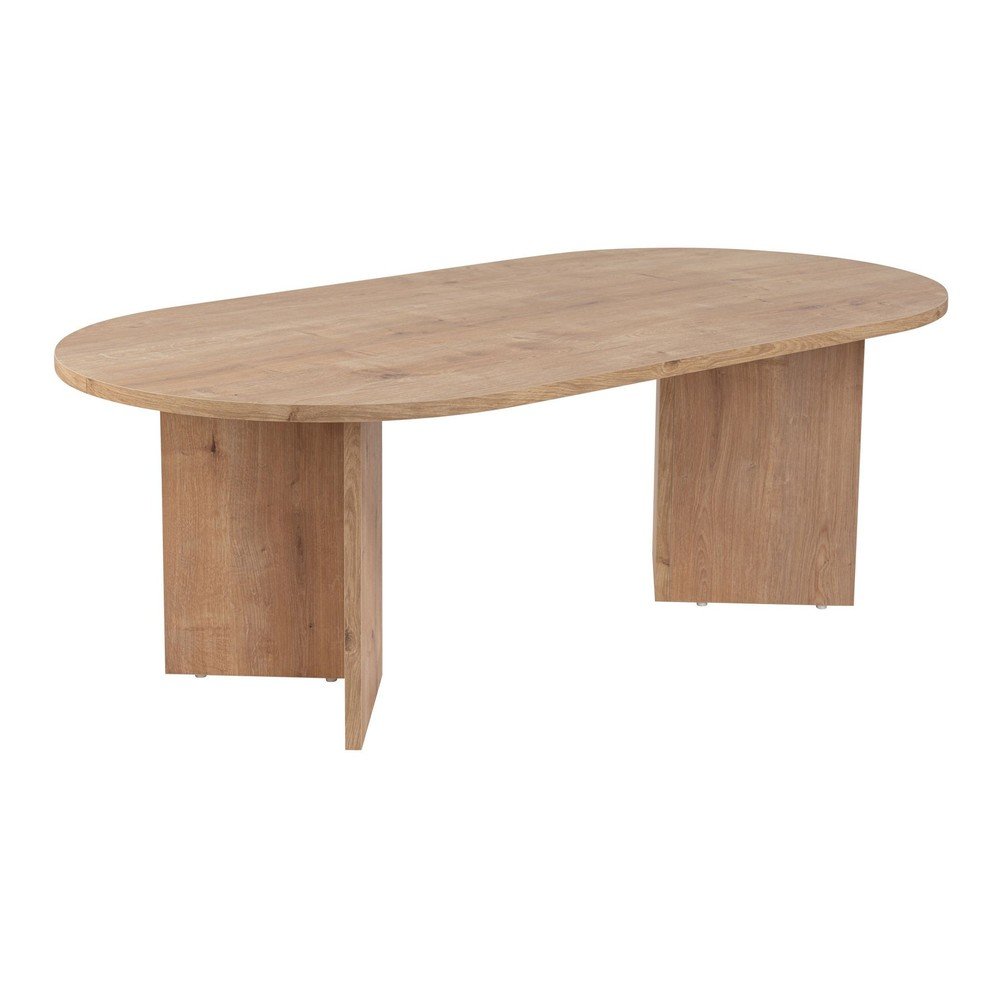 Stolik w dekorze dębu w naturalnym kolorze 60x119 cm Sable – Kalune Design