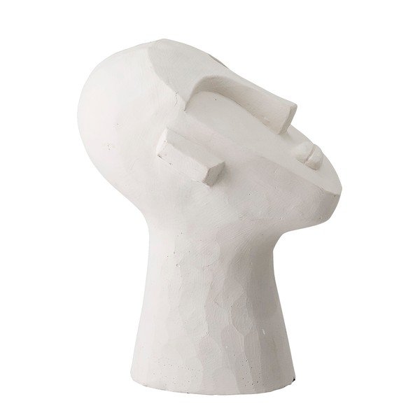 Biała dekoracja w kształcie głowy Bloomingville Head-image-3