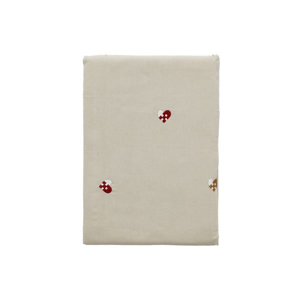 Bawełniany obrus 140x220 cm Hearts Embloidery – Södahl