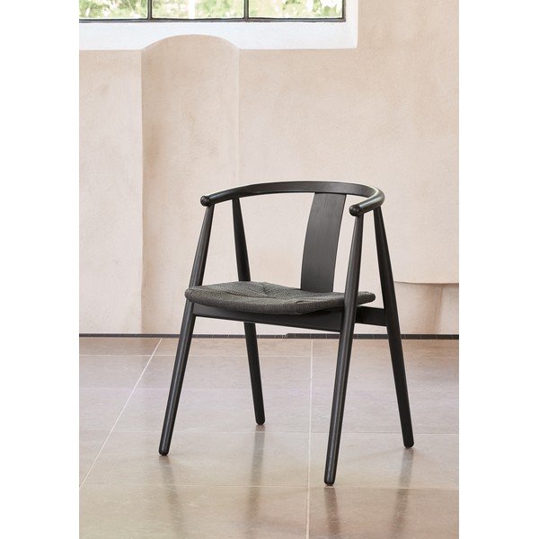 Czarne krzesło Relate – Unique Furniture-image-2