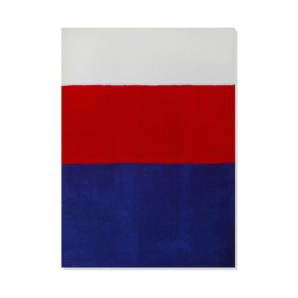 Dywan dziecięcy Mavis Blue and Red Stripes, 100x150 cm
