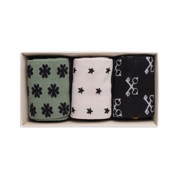 Męskie skarpetki w rozmiarze 41-45 zestaw 3 par Lucky – Gentlemen's Hardware-image-2