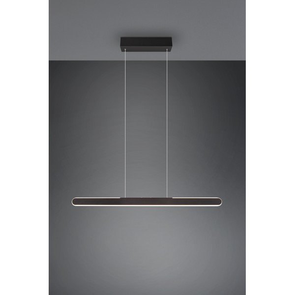 Czarna lampa wisząca LED Helios – Trio-image-2