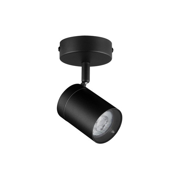 Metalowa lampa punktowa z elastyczną konstrukcją w kolorze matowej czerni 12x8 cm Alma – Nova Luce