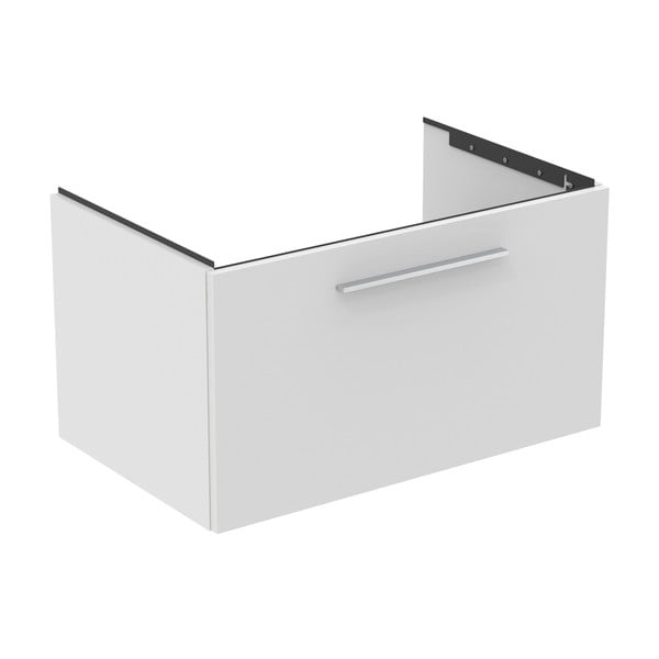 Biała wisząca szafka pod umywalkę 80x44 cm i.Life B – Ideal Standard-image-4