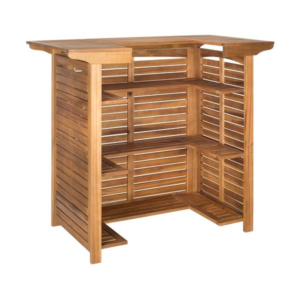 Barek ogrodowy z drewna akacji Safavieh Lola-image-1