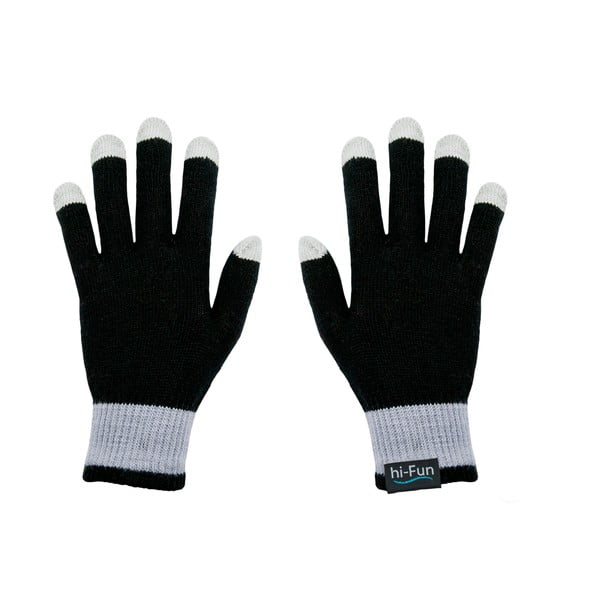 Rękawiczki dotykowe Hi-Glove, czarne