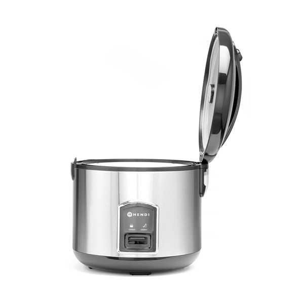 Urządzenie do gotowania ryżu w czarno-srebrnym kolorze – Hendi-image-4