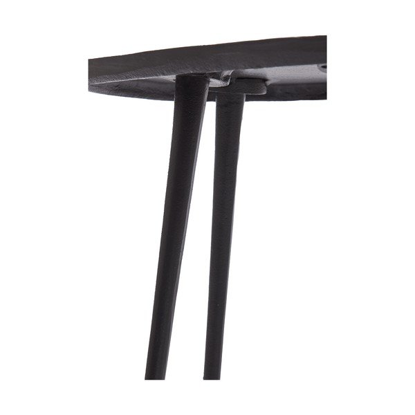 Czarny metalowy stolik 53x64 cm Puno – Light & Living-image-2