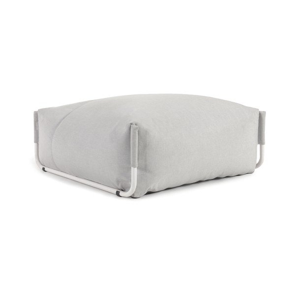 Szary puf ogrodowy Square – Kave Home
