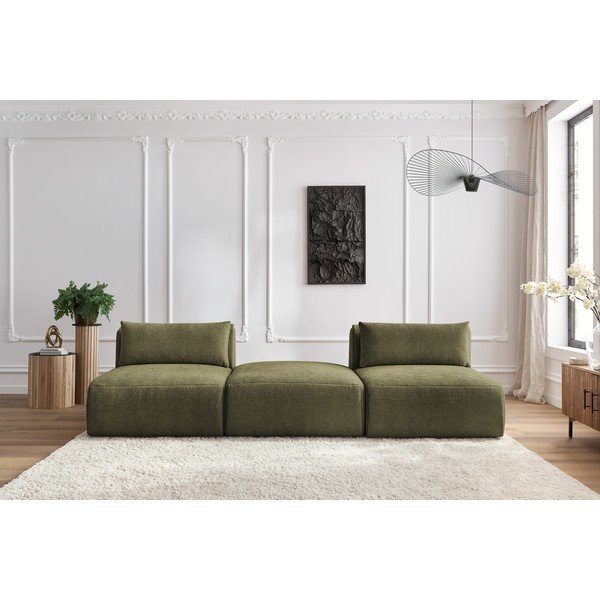 Zielona sofa 283 cm Jeanne – Bobochic Paris-image-1