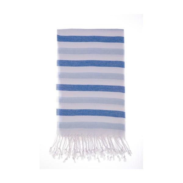 Ręcznik hammam Didim Dark Blue, 100x180 cm