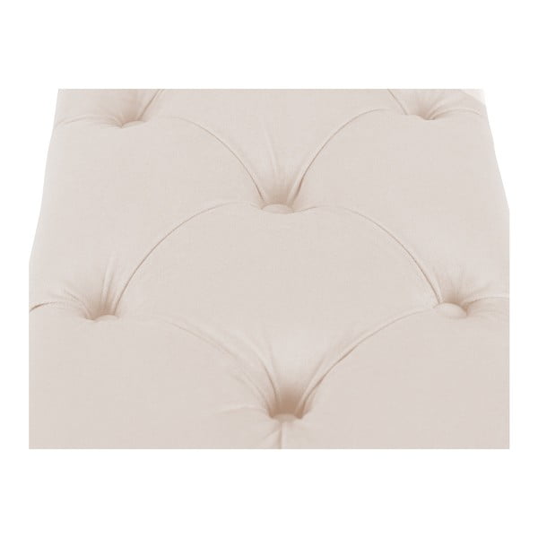 Beżowa ławka do łóżka ze schowkiem Kooko Home Manna, 47x160 cm-image-4