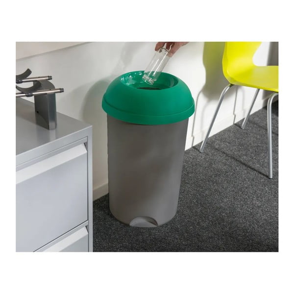 Zielona plastikowa pokrywa do kosza na śmieci do segregacji odpadów – Addis-image-1