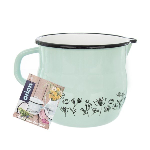 Miętowy emaliowany dzbanek Orion Meadow, 1,9 l-image-2