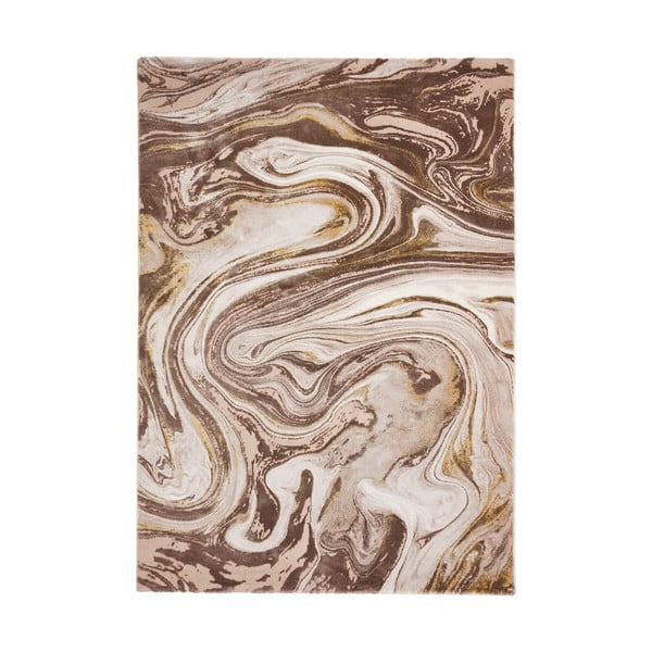 Dywan w beżowo-złotym kolorze Think Rugs Florence, 160x220 cm