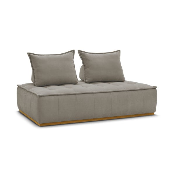 Szarobrązowa sofa z tkaniny szenilowej 175 cm Elisa – Bobochic Paris-image-3