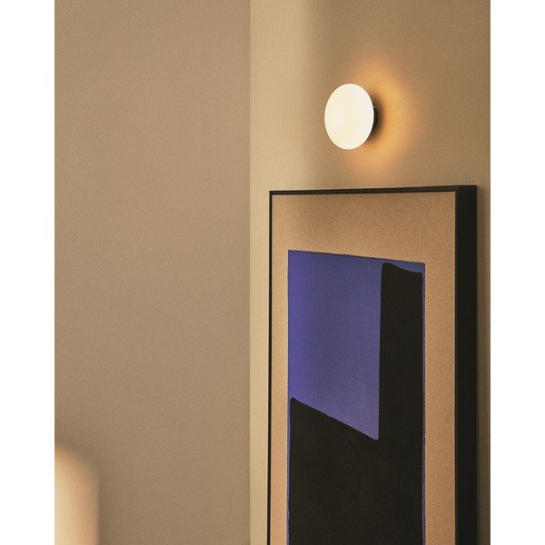 Biało-czarny kinkiet ø 15 cm Bamila – Kave Home-image-1