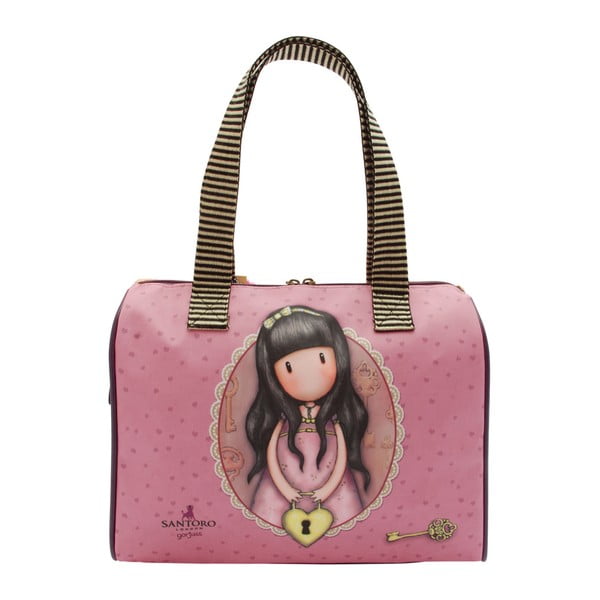 Różowa torebka dziecięca do ręki Santoro London Secret