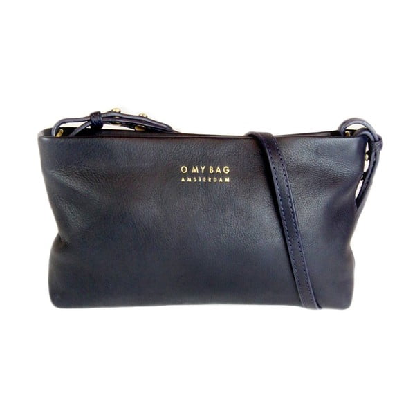 Skórzana torebka/kopertówka O My Bag Dashing Daisy Midnight Blue