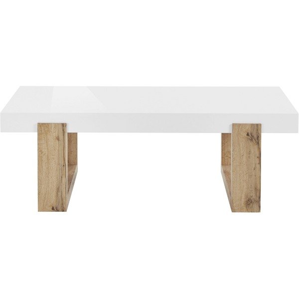 Biały stolik 60x120 cm Solid – Støraa