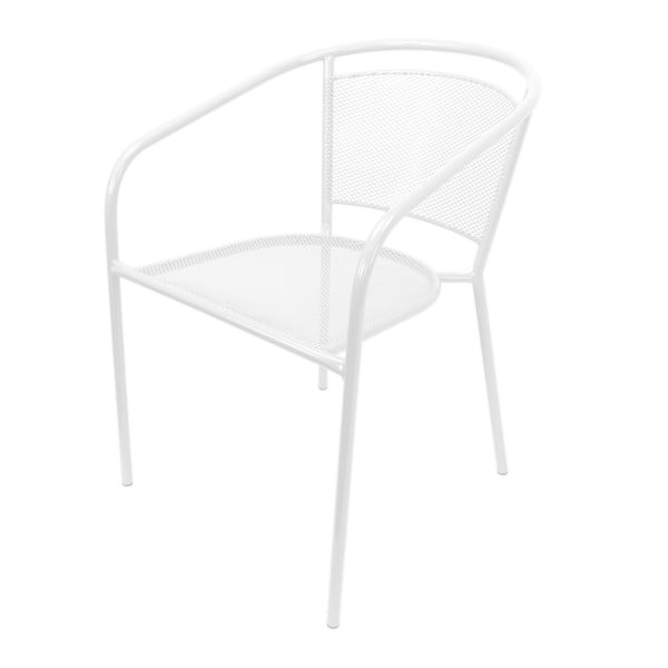 Białe krzesło ogrodowe Unimasa Garden