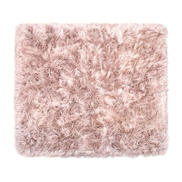 Beżowy dywan z owczej skóry Royal Dream Zealand Sheep, 130x150 cm