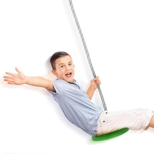 Zielona huśtawka dziecięca InnovaGoods-image-1