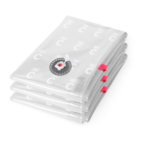 Worki próżniowe zestaw 3 szt. Premium Valve L – Compactor