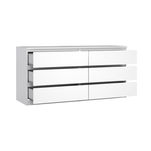 Biała komoda 154x76x50 cm Naia – Tvilum-image-3