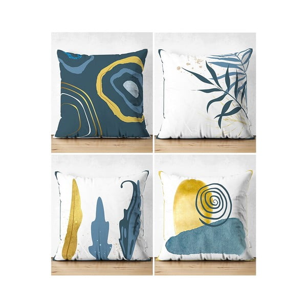 Poszewki na poduszki zestaw 4 szt. 43x43 cm – Mila Home-image-2