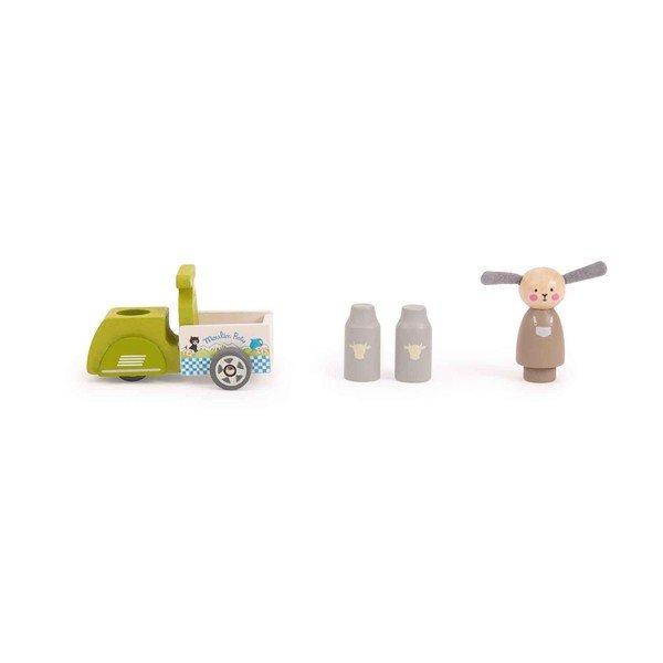 Drewniana zabawka Milk Delivery – Moulin Roty-image-1