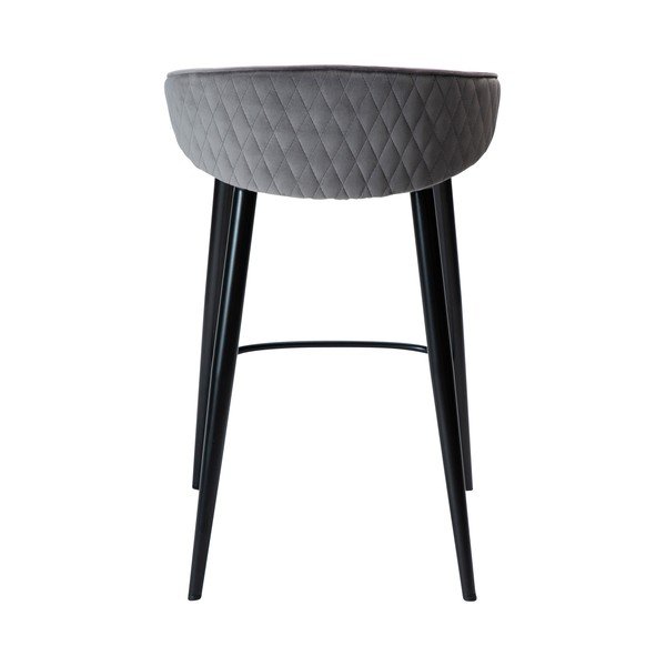 Szary aksamitny hoker 80 cm Dual – DAN-FORM Denmark-image-4