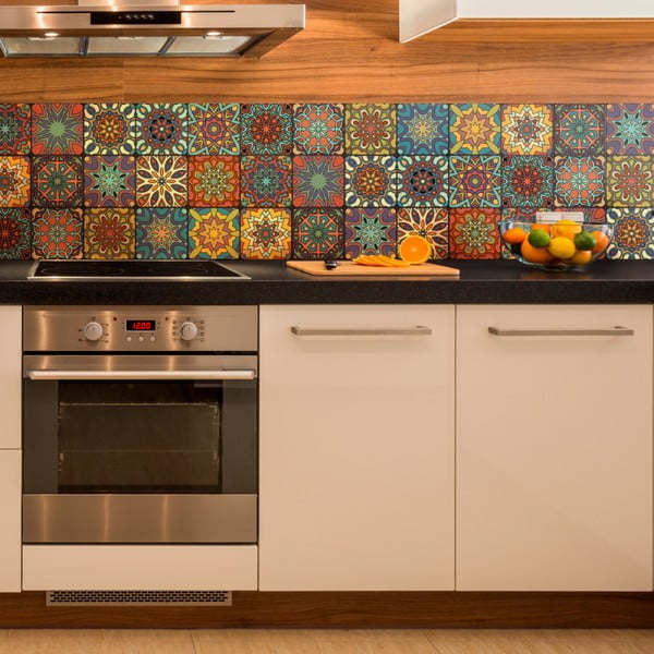 Zestaw 15 naklejek ściennych Ambiance La Plata-image-3