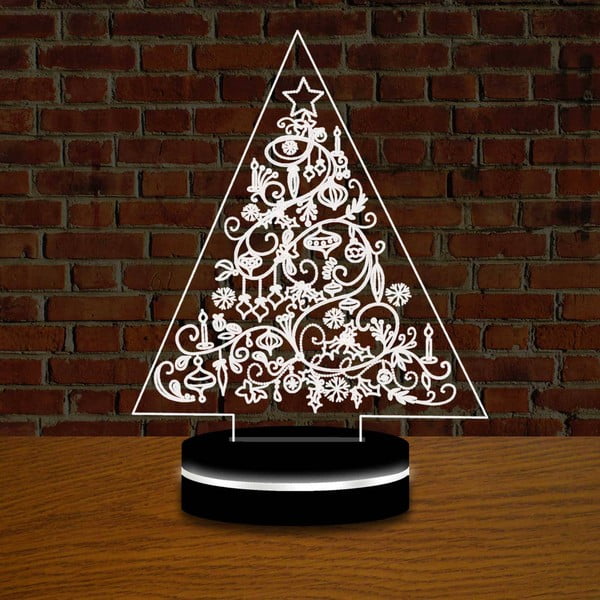 Lampa z efektem 3D Christmas no. 3