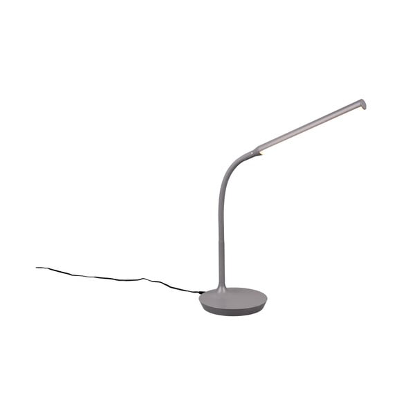 Szara lampa stołowa LED (wys. 38 cm) Toro – Trio
