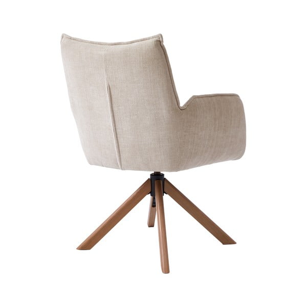 Kremowe tapicerowane fotele jadalniane zestaw 2 szt. Marilla – Unique Furniture-image-4