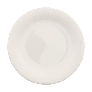 Biały porcelanowy talerz deserowy Villeroy & Boch Like Color Loop, ø 21,5 cm