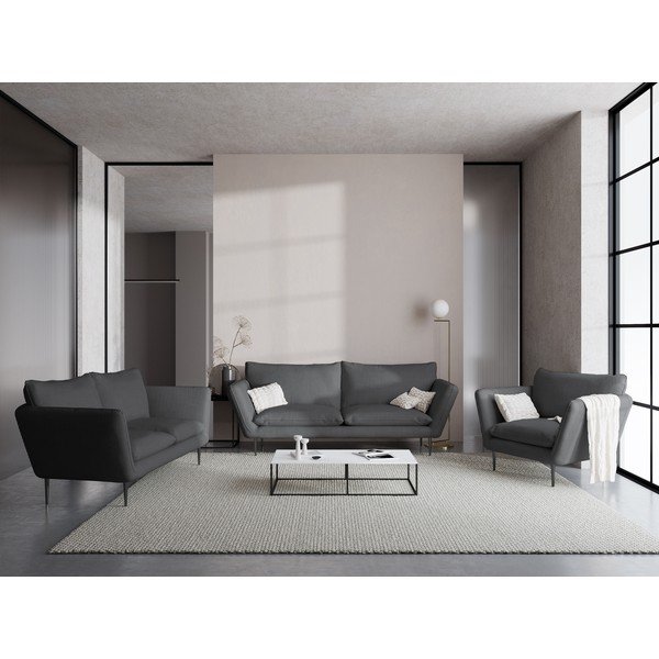 Szara sofa Mazzini Sofas Verveine, dł. 175 cm-image-1