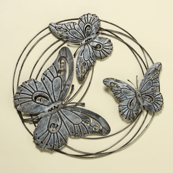 Dekoracja ścienna Butterflies, 58 cm