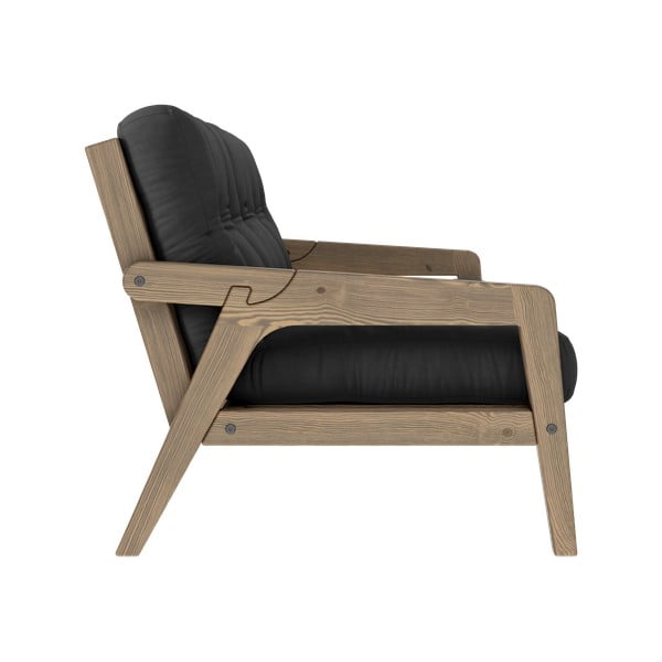 Szara rozkładana sofa 204 cm Grab – Karup Design-image-4